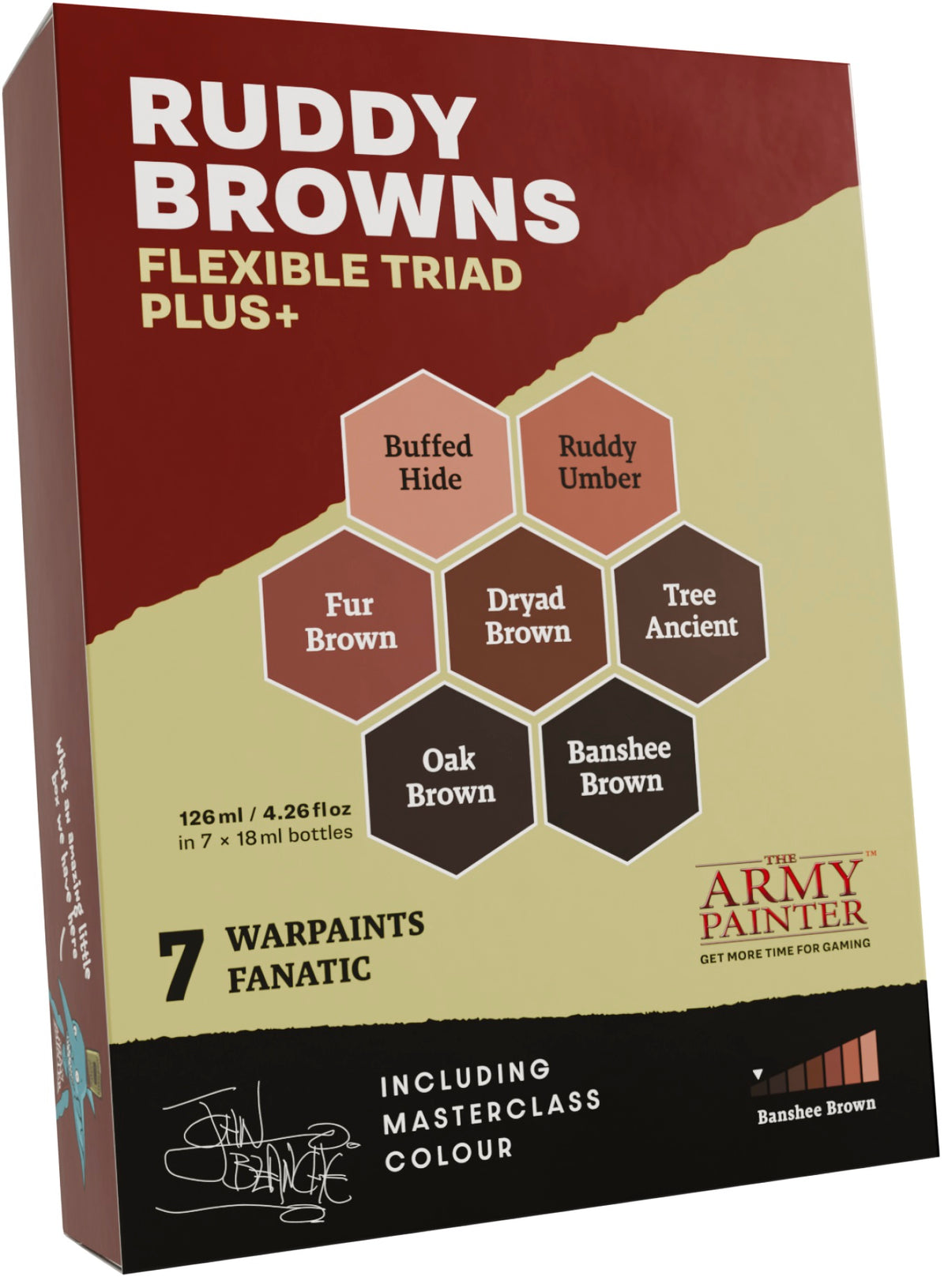 Warpaints Fanatic: Flexible Triad PLUS+ - Ruddy Browns