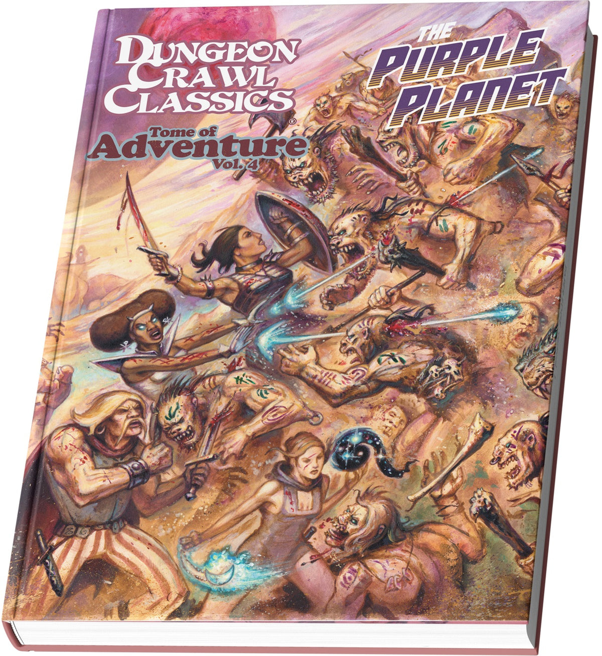 Dungeon Crawl Classics RPG Tome of Adventure Vol. 4 The Purple Planet