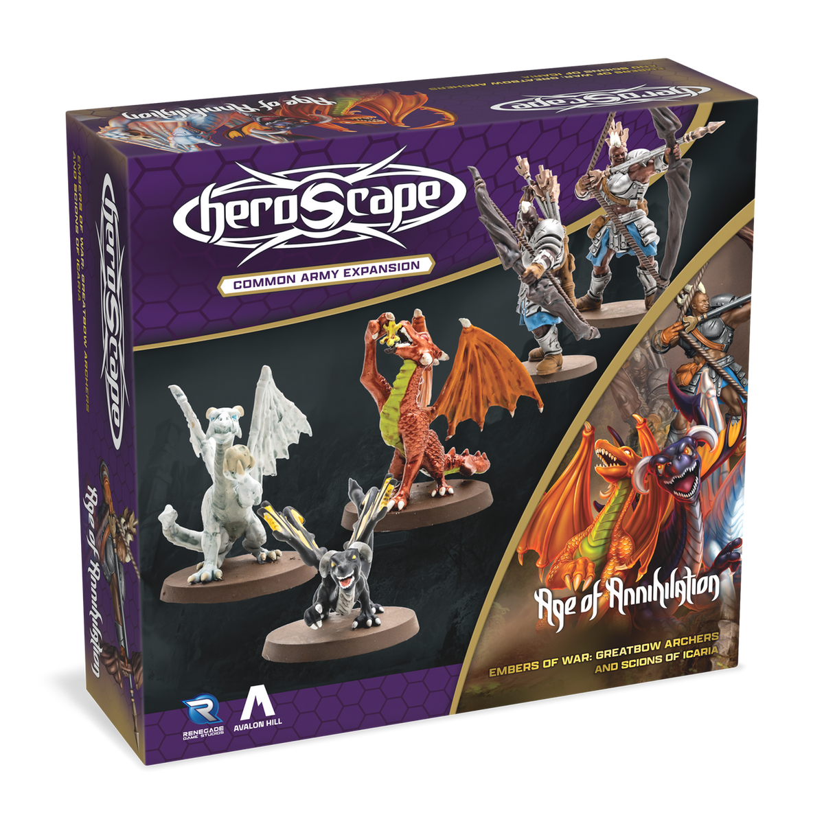 Heroscape: Greatbow Archers and Scions of Icaria Army Expansion