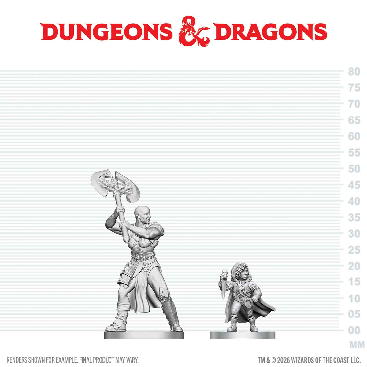 DNDNMUM W29 Goliath Barbarian & Halfling Rogue