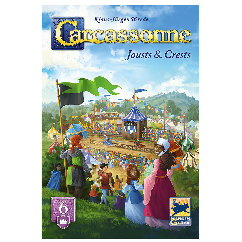 Carcassonne Exp6 (V3.1) : Jousts & Crests EN