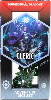 D&D Adventure Dice Cleric Green