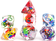 D&D Progress Pride Dice Set