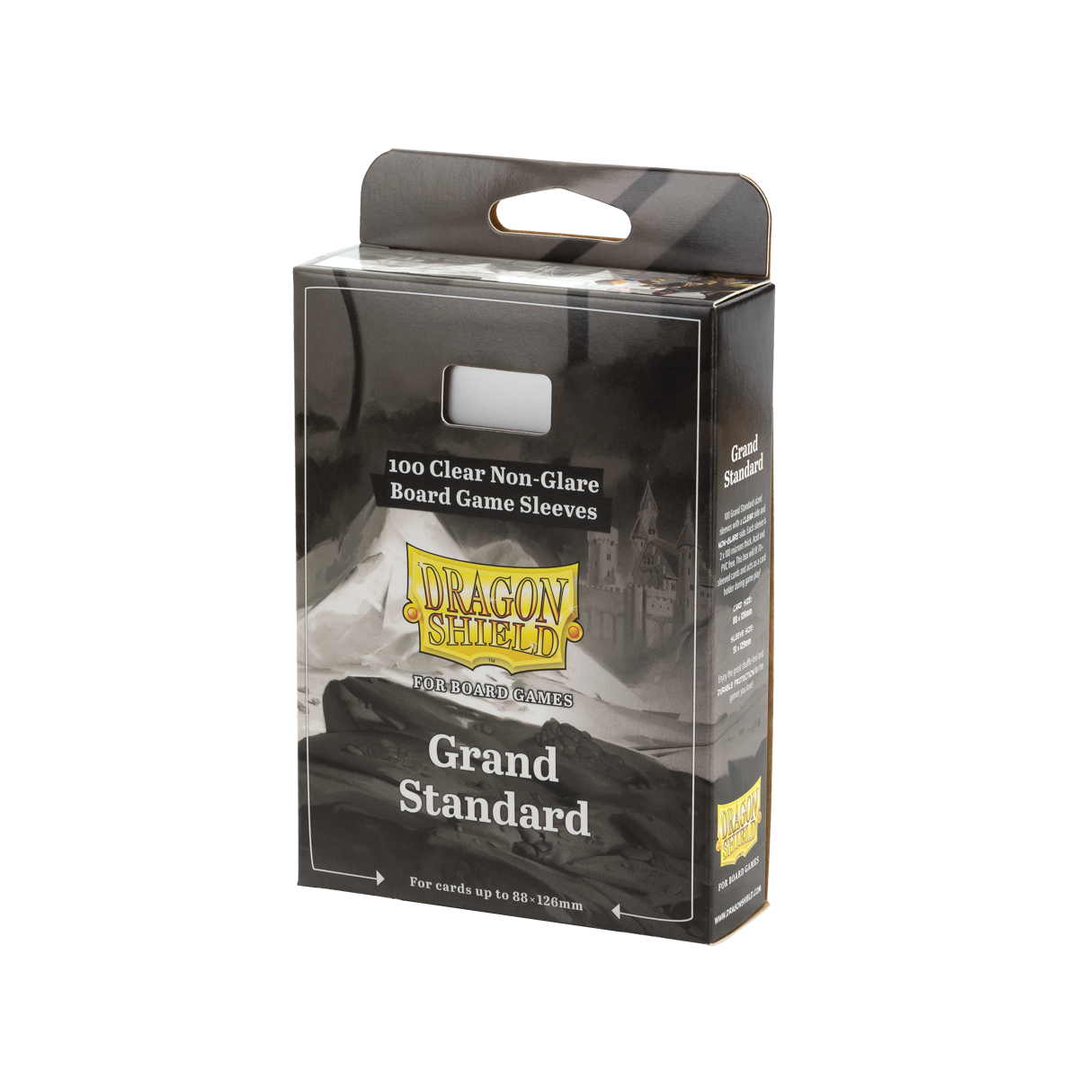 Dragon Shields: (100) Grand Standard Board Game Sleeves (88mm x 126mm)