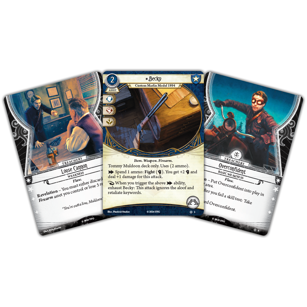Arkham Horror The Card Game Tommy Muldoon Investigator Deck