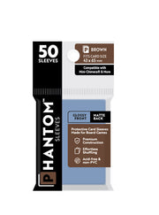 Phantom Brown Sleeves Gloss/Matte 43x65mm Clear 50ct