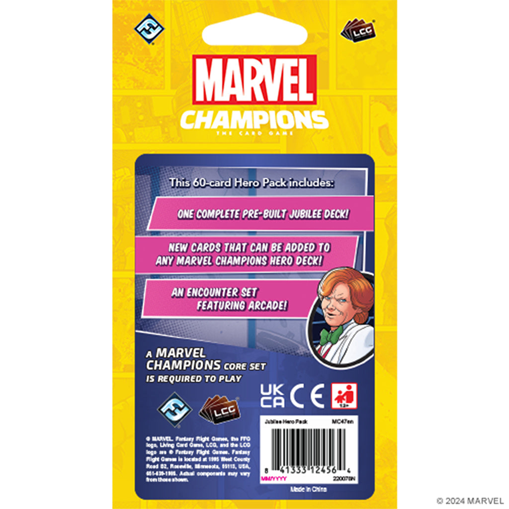Marvel Champions The Card Game Jubilee Hero Pack