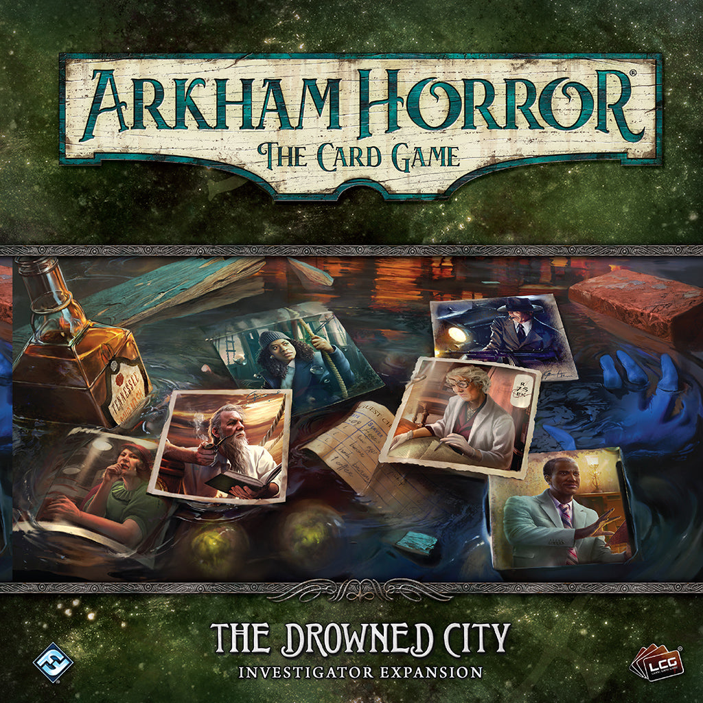 Arkham Horror The Card Game The Drowned City Investigator Expansion