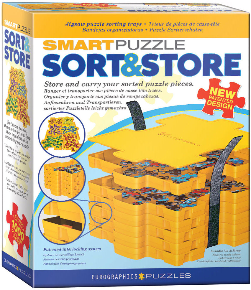Smart Puzzle Sort & Store Tray Set