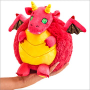 Mini Red Dragon Squishable 7"