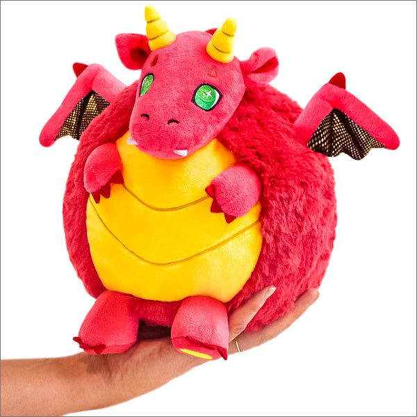 Mini Red Dragon Squishable 7"