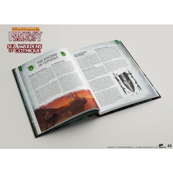 Warhammer Fantasy RPG Sea Wardens of Cothique Collector's Edition