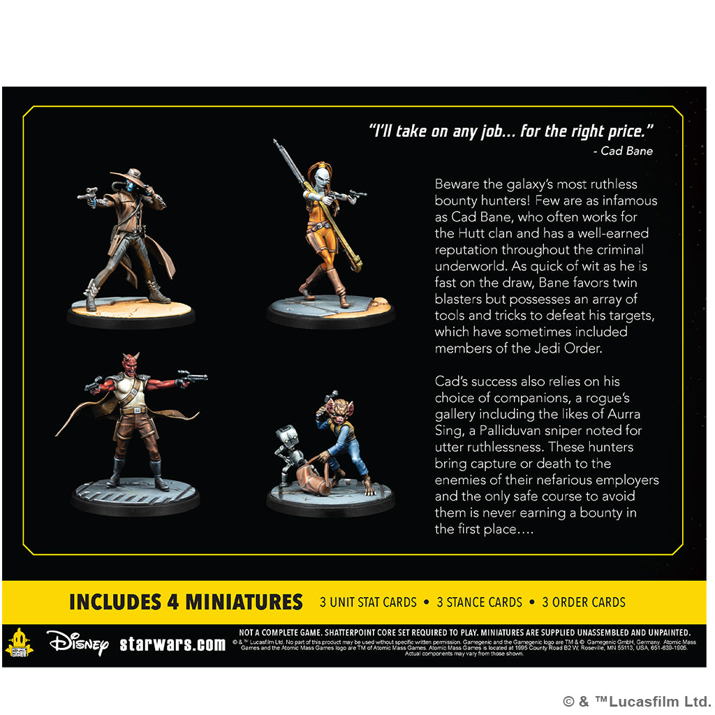 SW Shatterpoint - Fistful of Credits: Cad Bane Squad Pack