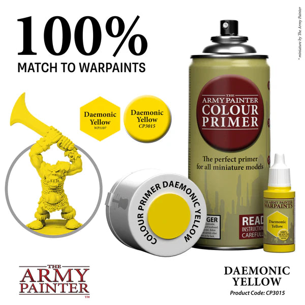 Colour Primer: Daemonic Yellow 400ml Spray