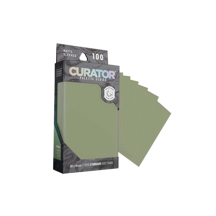 Orange Nebula Curator Palette Sleeves (100) Matcha Green