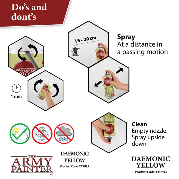 Colour Primer: Daemonic Yellow 400ml Spray