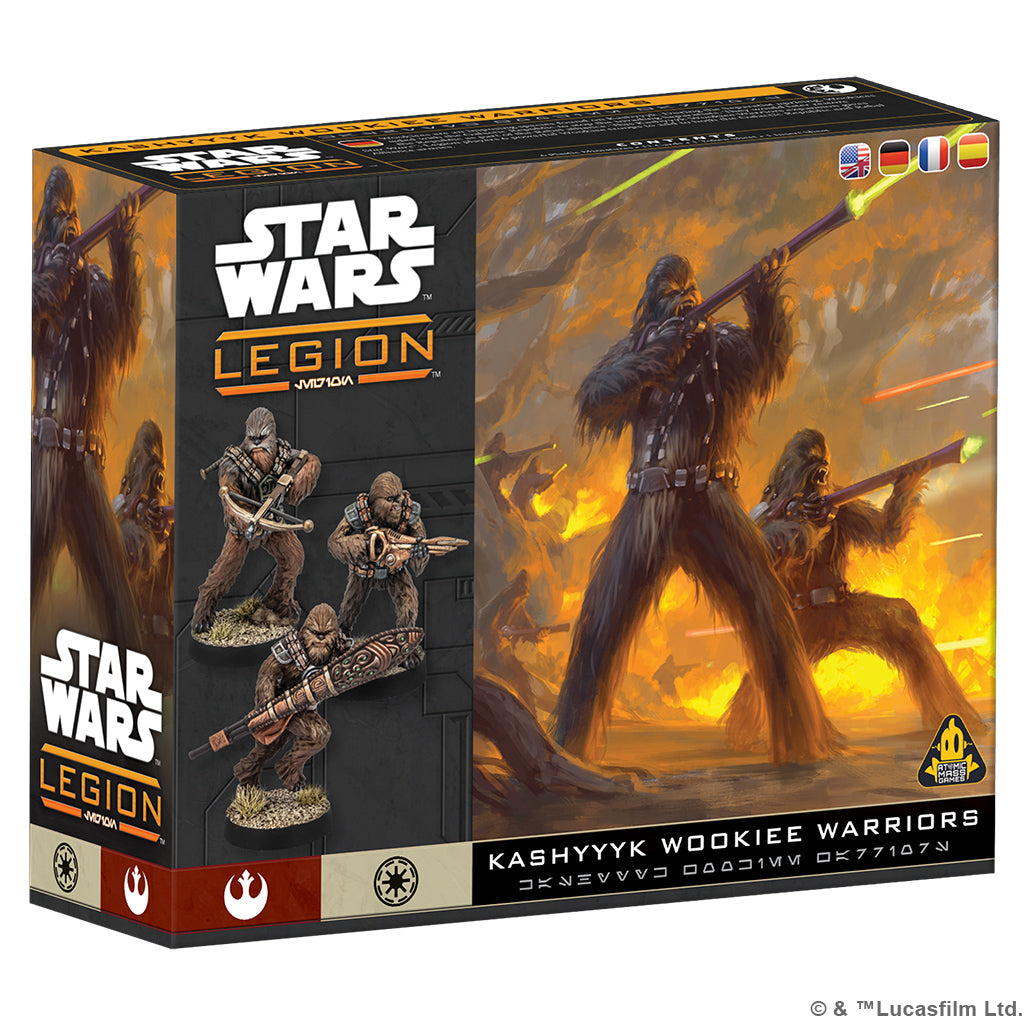 SW Legion Kashyyyk Wookiee Warriors