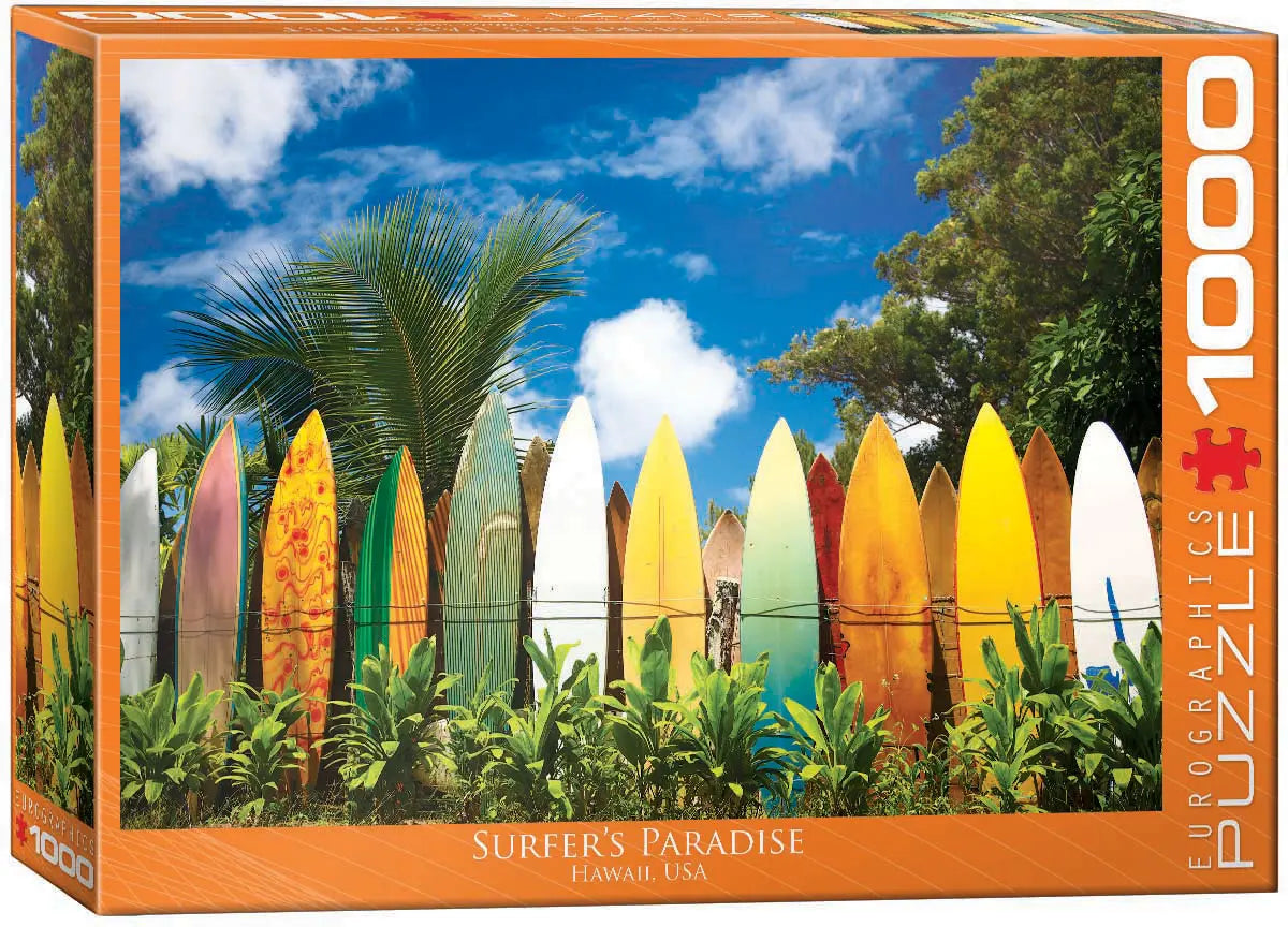 Surfer's Paradise Hawaii 1000pc