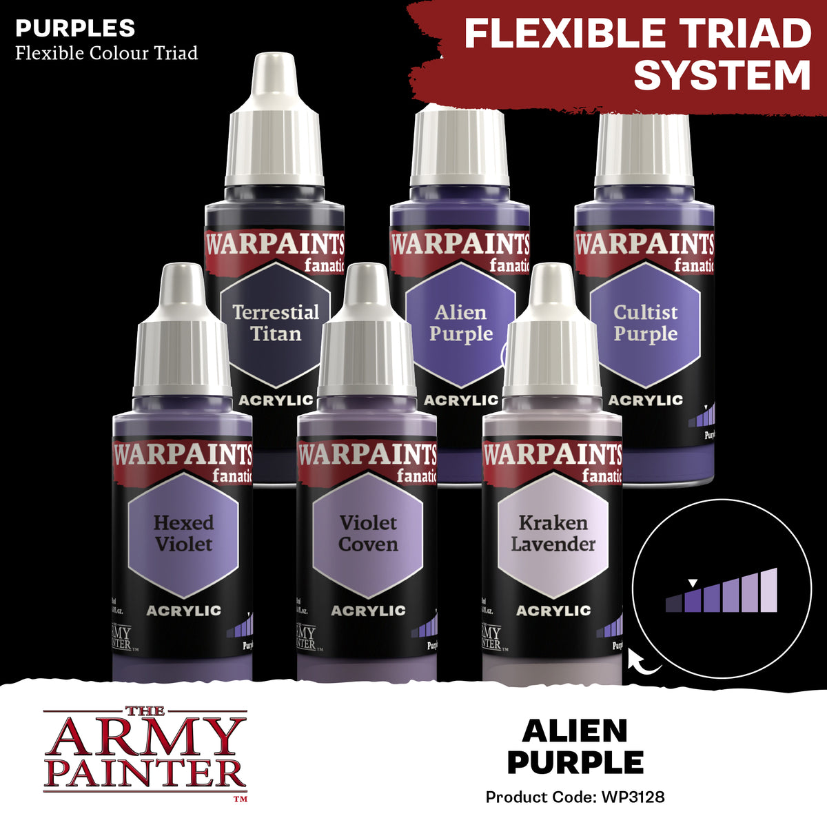 Warpaints Fanatic: Alien Purple 18ml