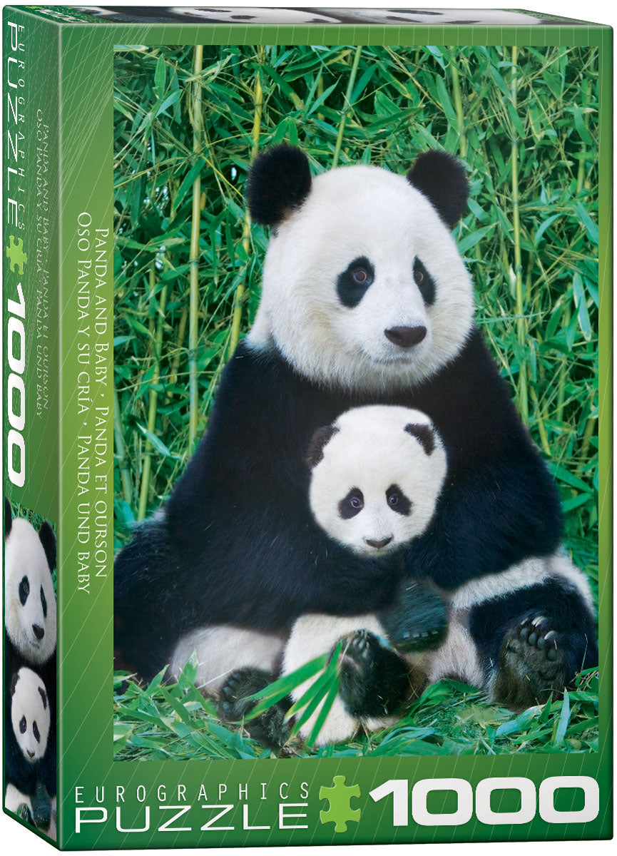 Panda & Baby 1000pc