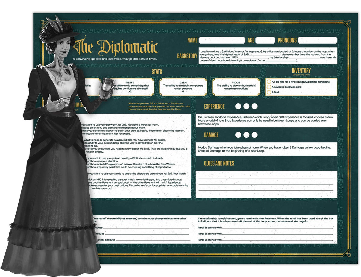 The Revenant Society RPG Deluxe Set
