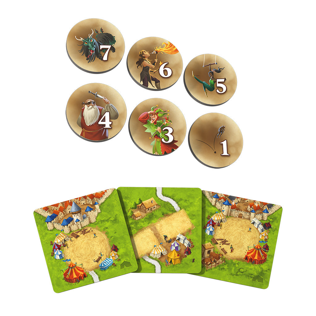 Carcassonne Exp10 (V3.1) : Circus & Artists EN