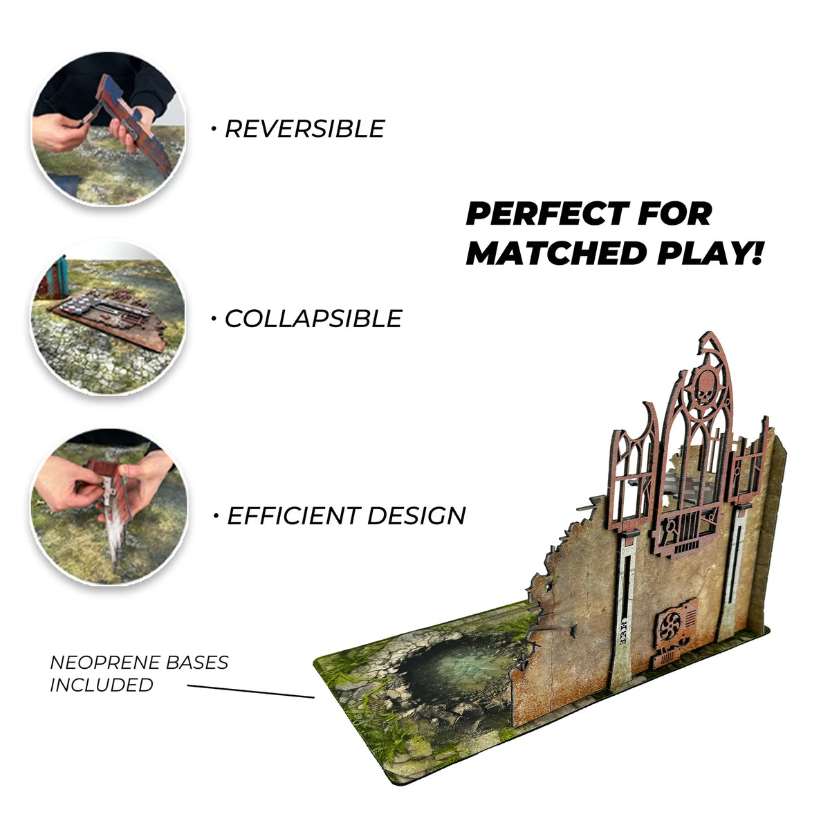 FLG Full Color Matched Play Terrain Set District 13