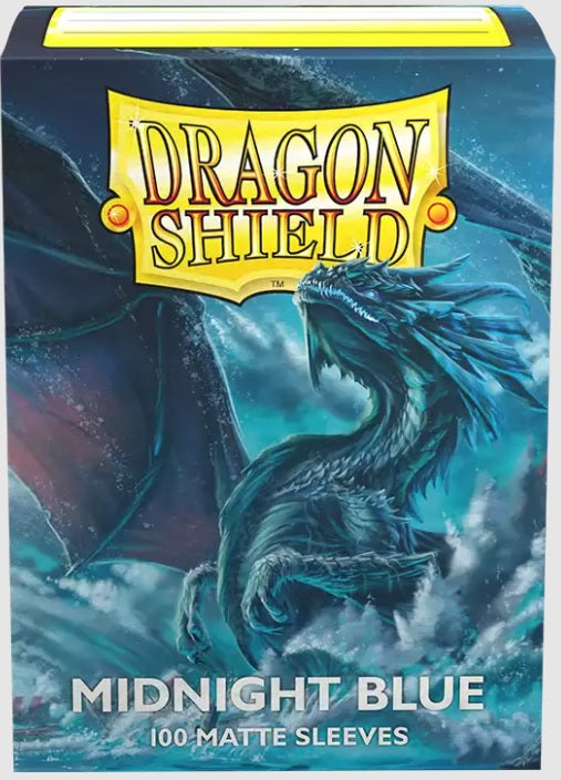 Dragon Shield: Matte Midnight Blue (100)