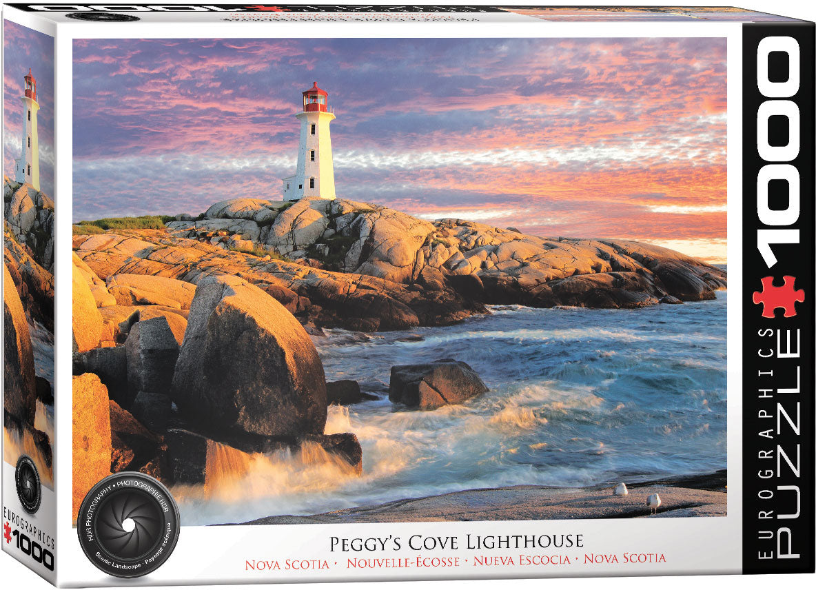 PeggyÃ¢â‚¬â„¢s Cove Lighthouse Nova Scotia 1000pc