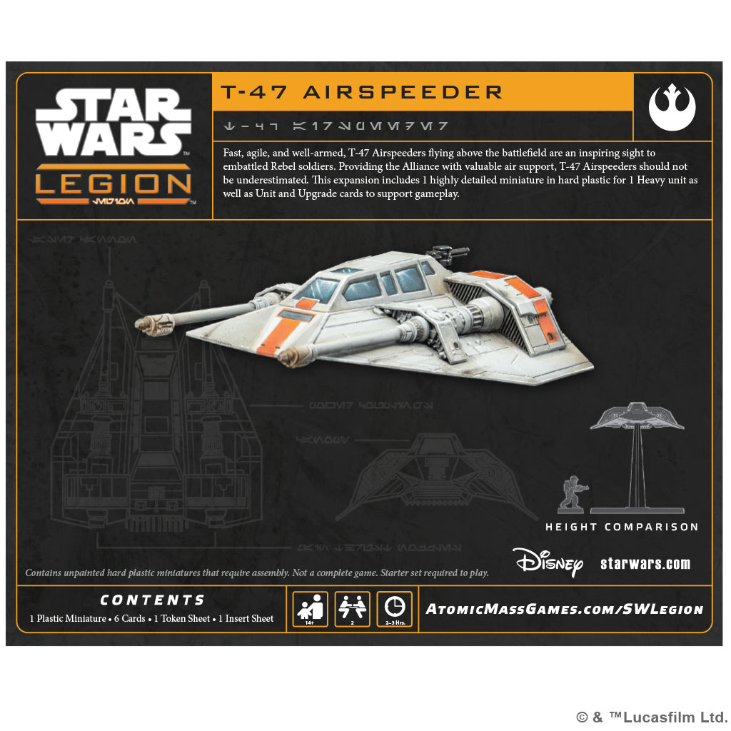 SW Legion T-47 Airspeeder