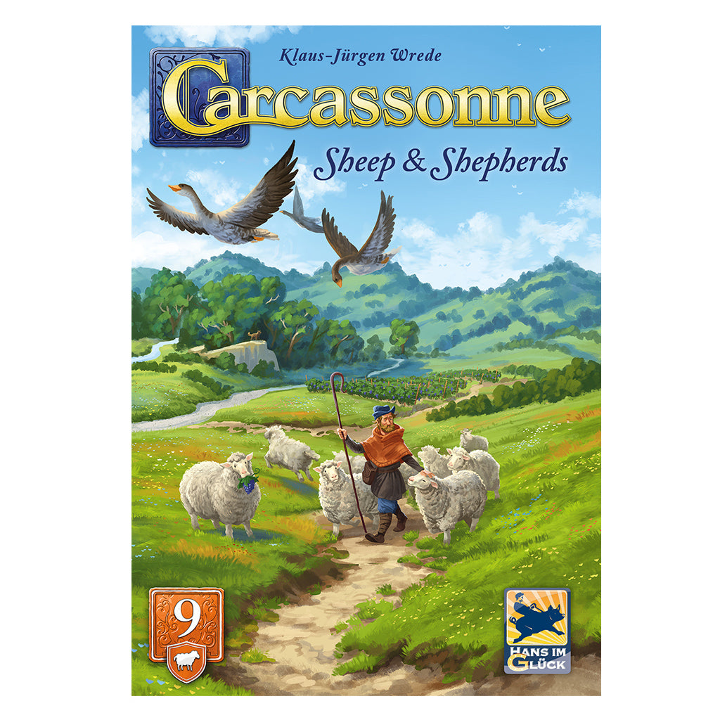 Carcassonne Exp9 (V3.1) : Sheep & Shepherds EN