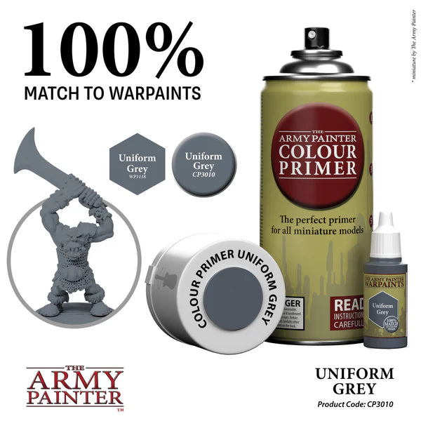 Colour Primer: Uniform Grey 400ml Spray
