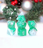 Aether Dice - Deck The Halls 7-Die Set