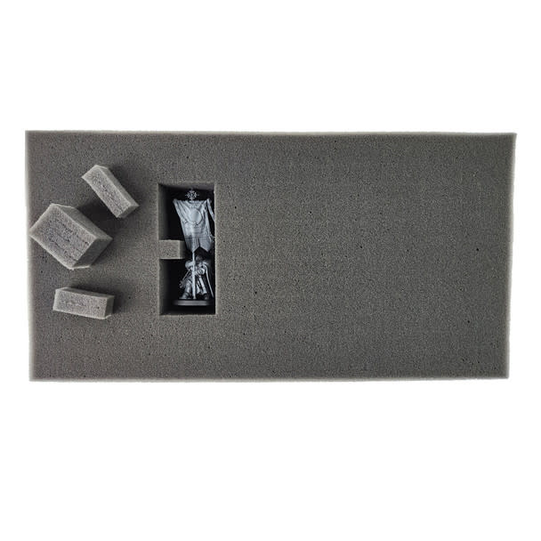 Battle Foam Medium Pluck Foam Tray 4 inch