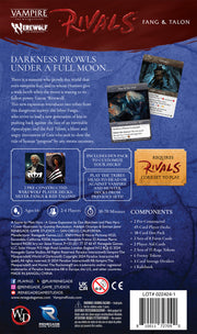 Vampire The Masquerade: Rivals ECG - Werewolf, Fang & Talon