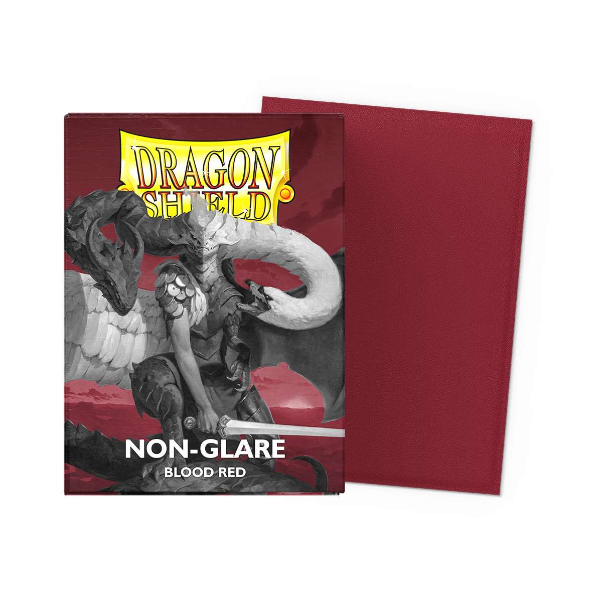 Dragon Shields Matte Blood Red Non-Glare (100)