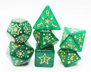 Shooting Stars RPG Dice Set Manganese