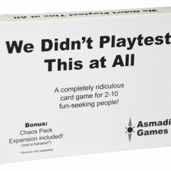 We Didn't Playtest This at All