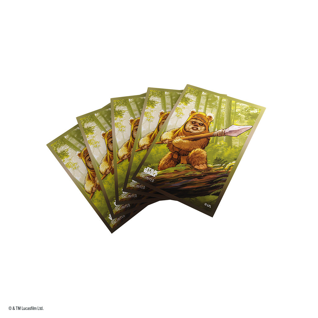 Star Wars: Unlimited Premium Art Sleeves - Wicket