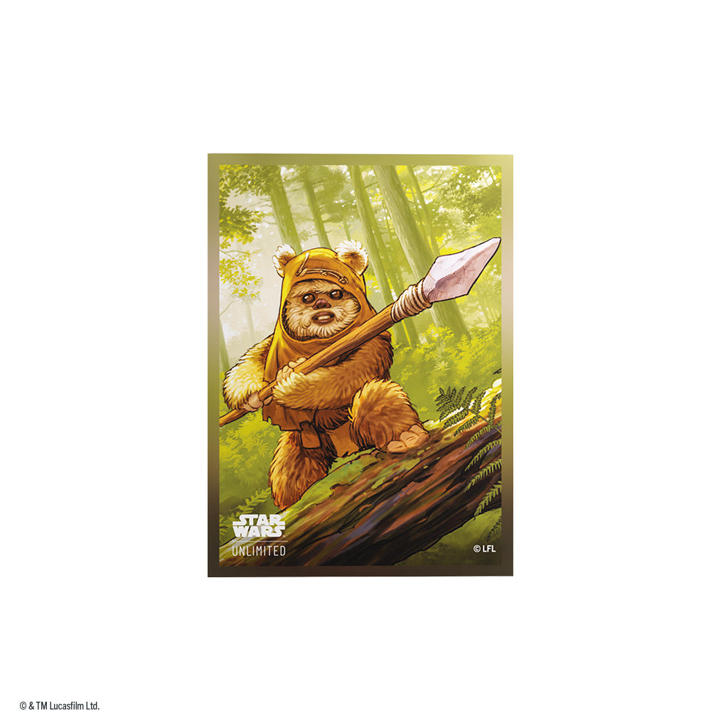 Star Wars: Unlimited Premium Art Sleeves - Wicket