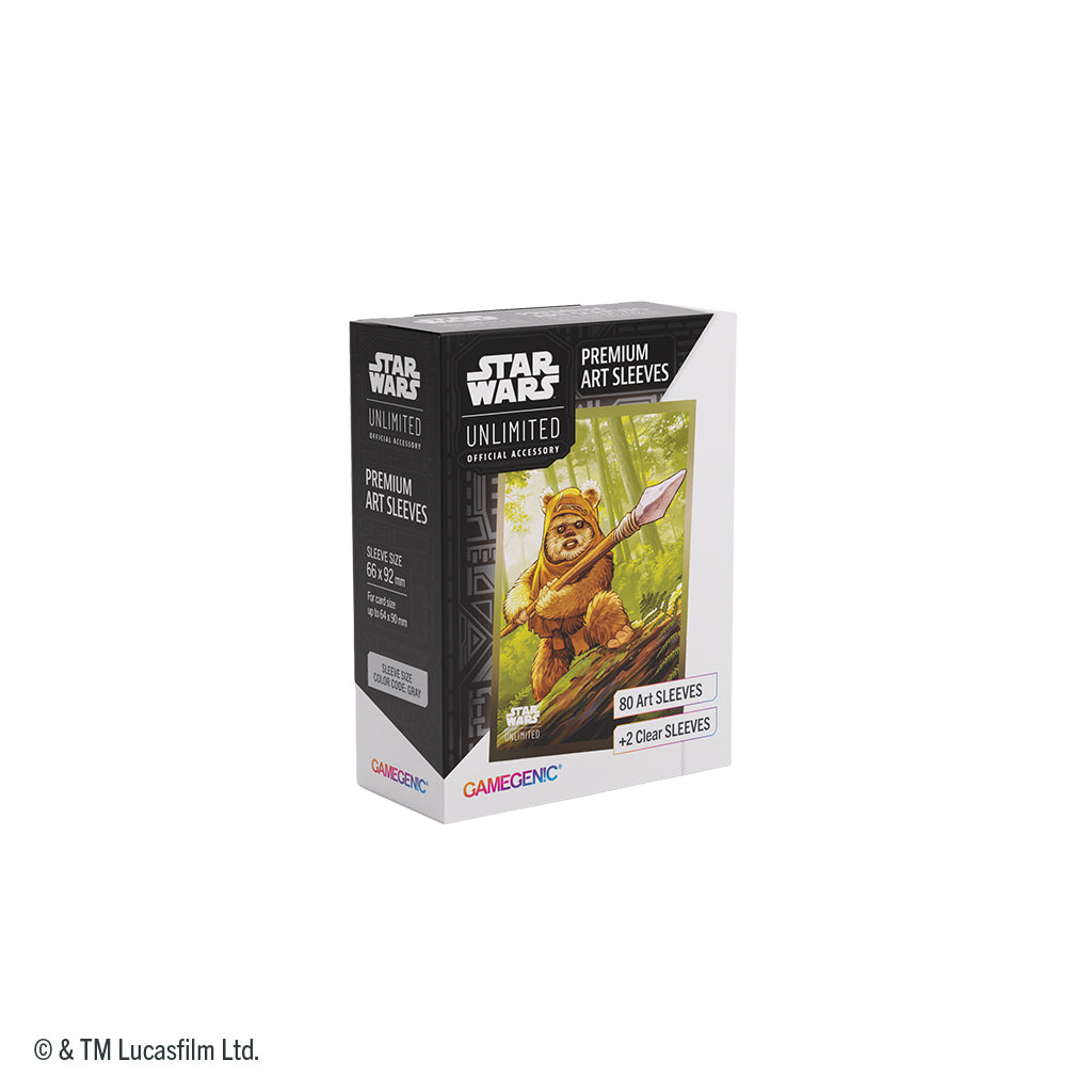 Star Wars: Unlimited Premium Art Sleeves - Wicket