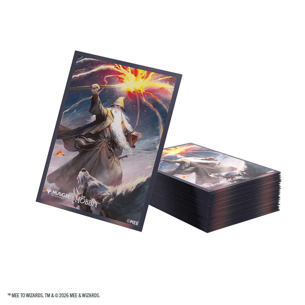 MTG | The Hobbit Premium Art Sleeves - Gandalf, Shadow's Foe