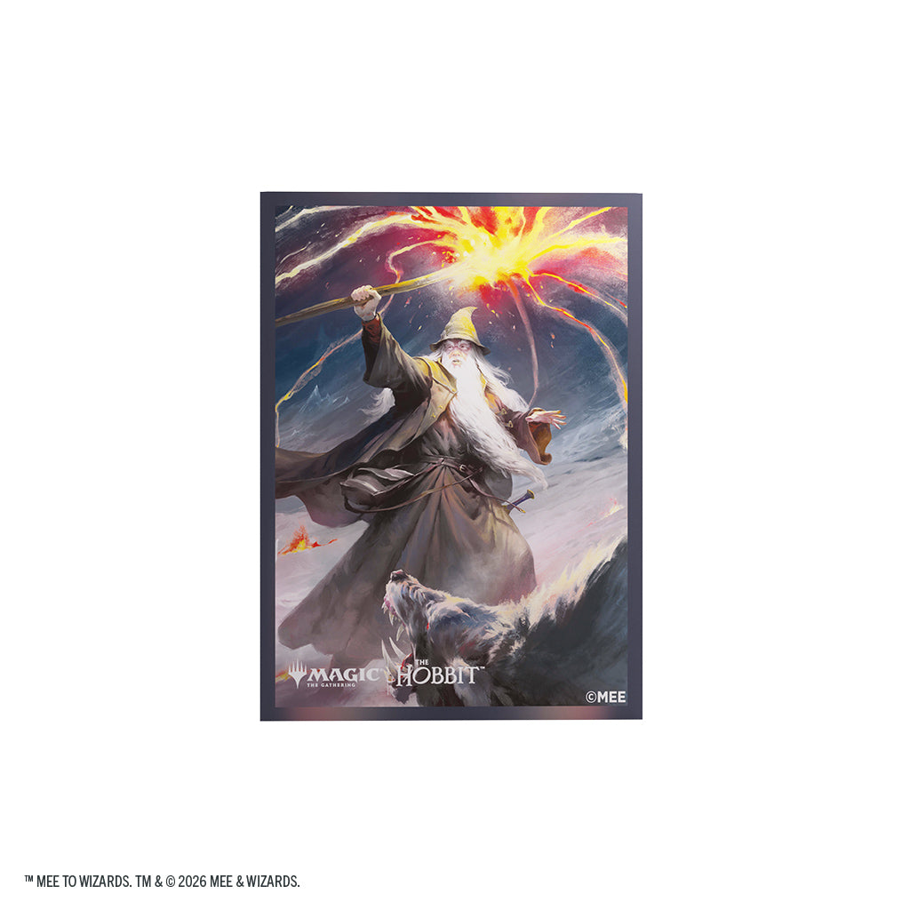 MTG | The Hobbit Premium Art Sleeves - Gandalf, Shadow's Foe