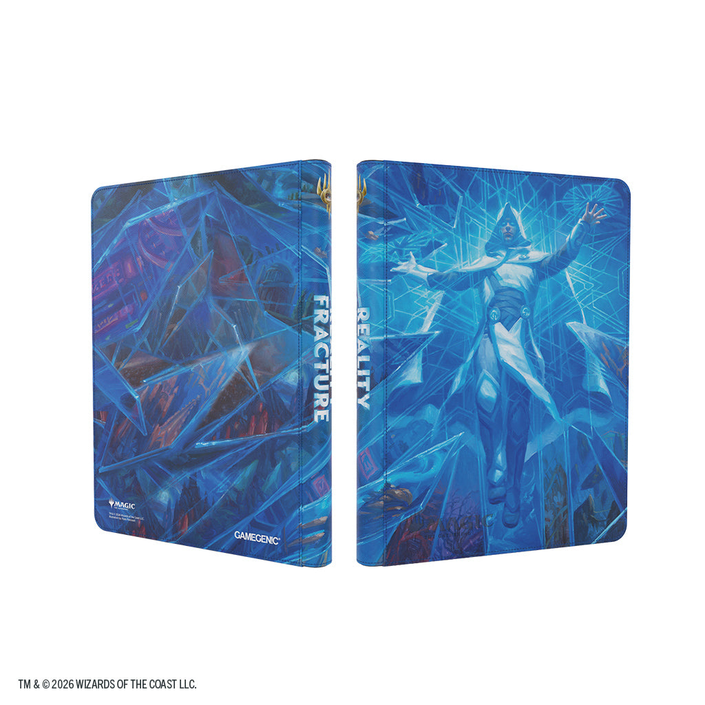 MTG Reality Fracture Zip-Up Album 18-Pocket - Overwrite The Multiverse