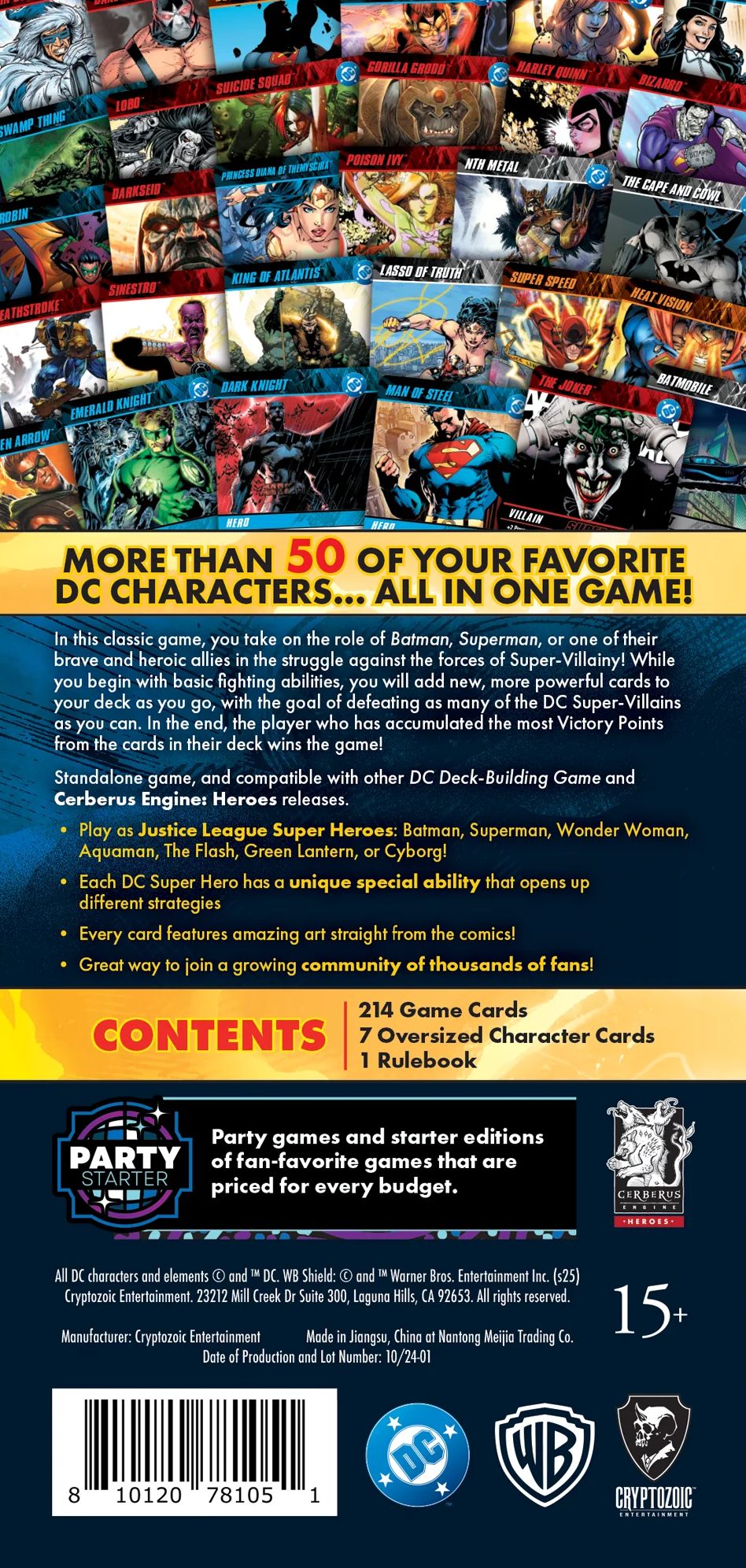 DC Comics DBG Party/ Starter Edition