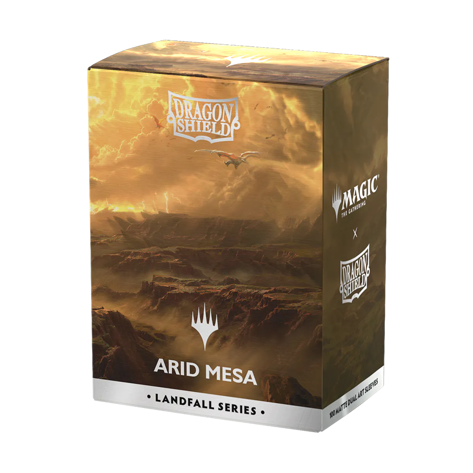 Dragon Shields Matte Dual Art Landfall Series - Arid Mesa