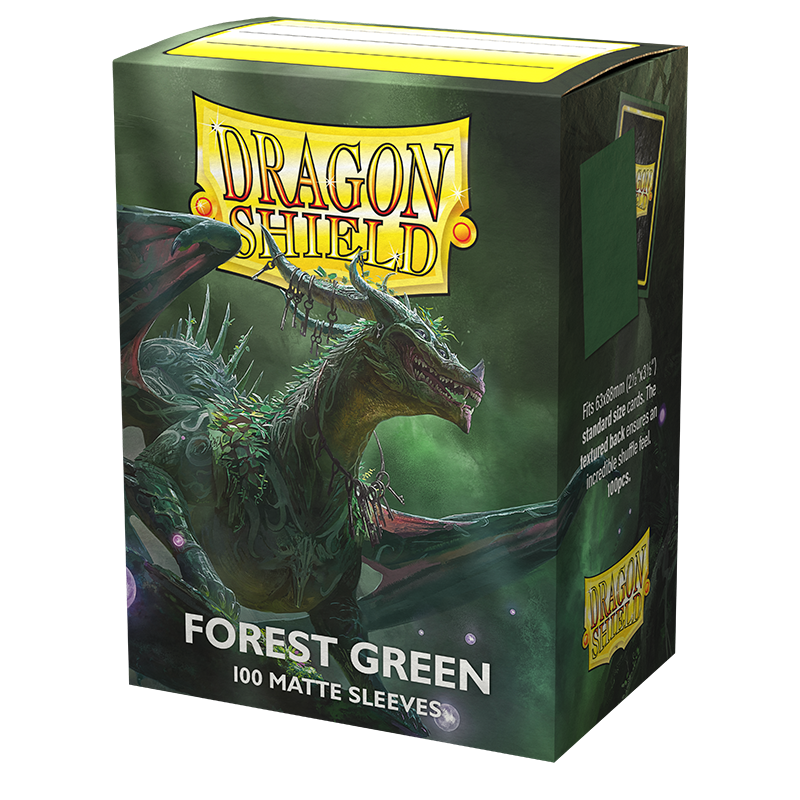 Dragon Shield: Matte Forest Green (100)