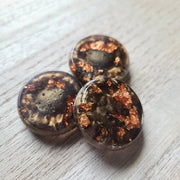 Crokinole Discs -Resin - Gilded-BrownCopper