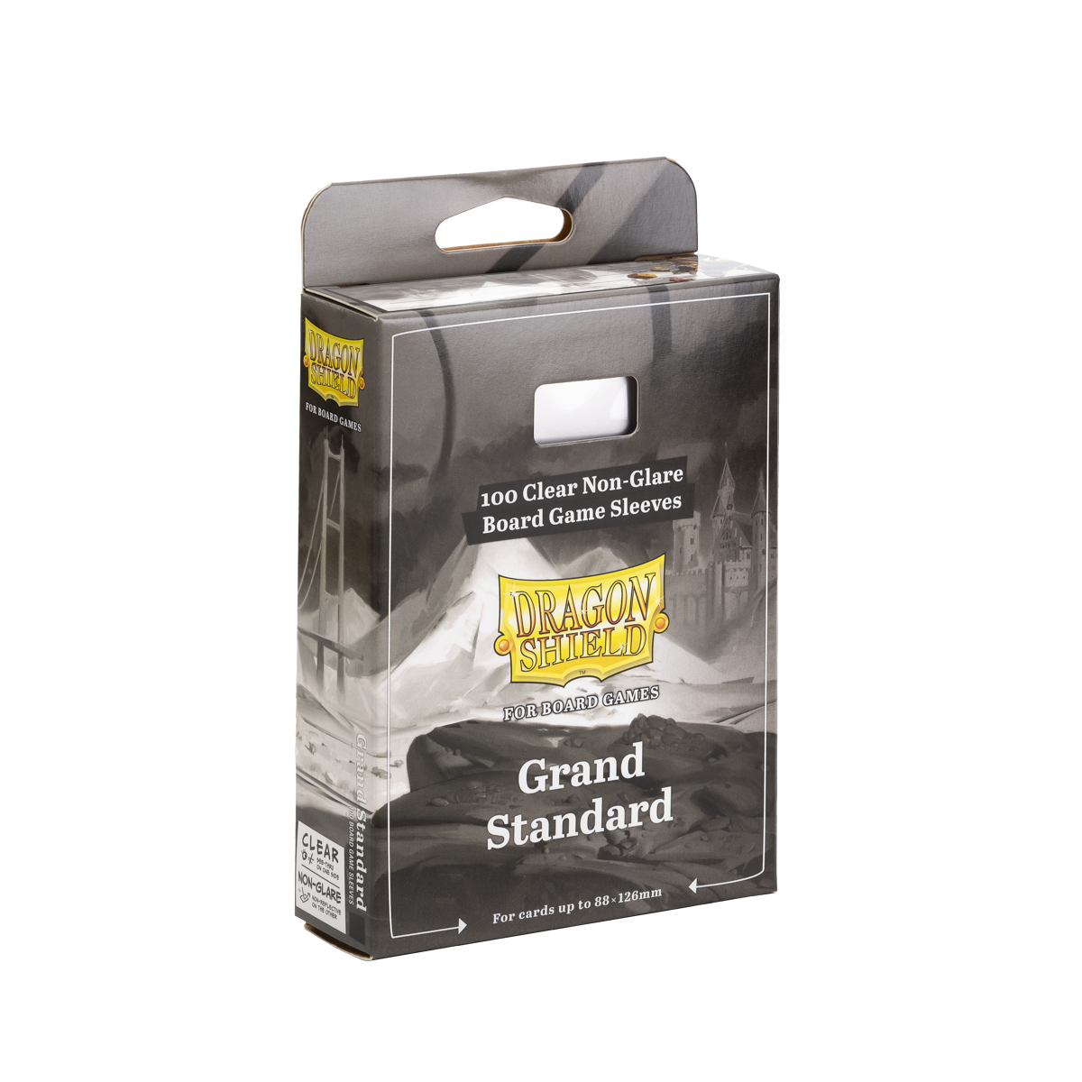 Dragon Shields: (100) Grand Standard Board Game Sleeves (88mm x 126mm)