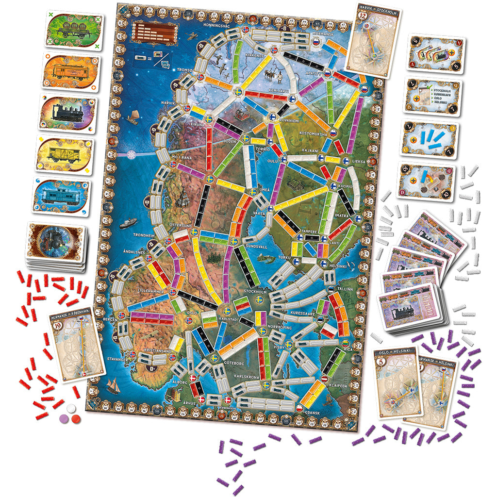 Ticket to Ride Northern Lights